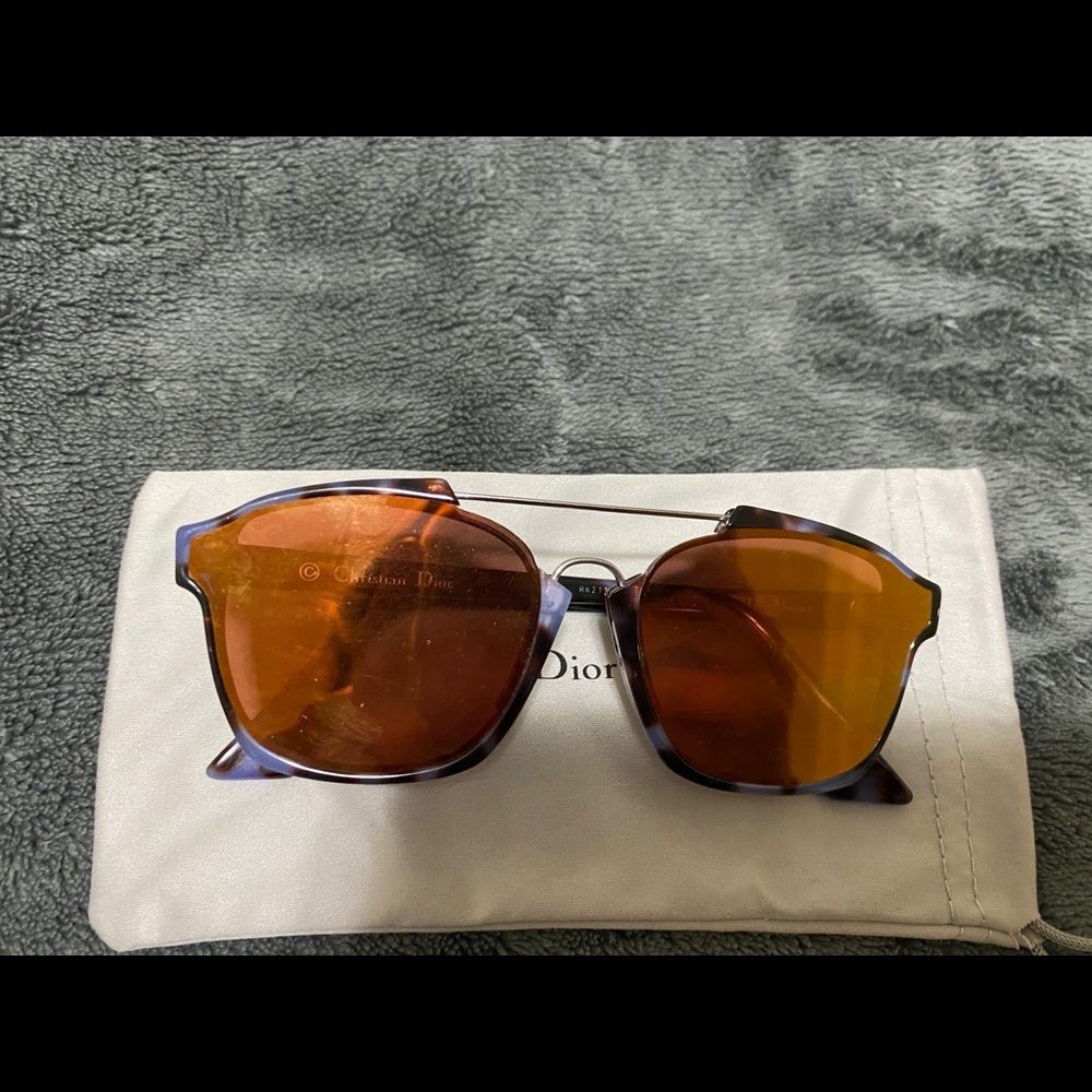 Dior Abstract Sunglasses- Havana Mirrored